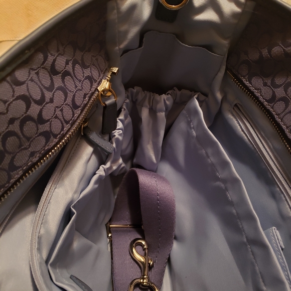 Blue Coach  Diaper Bag - Picture 15 of 16